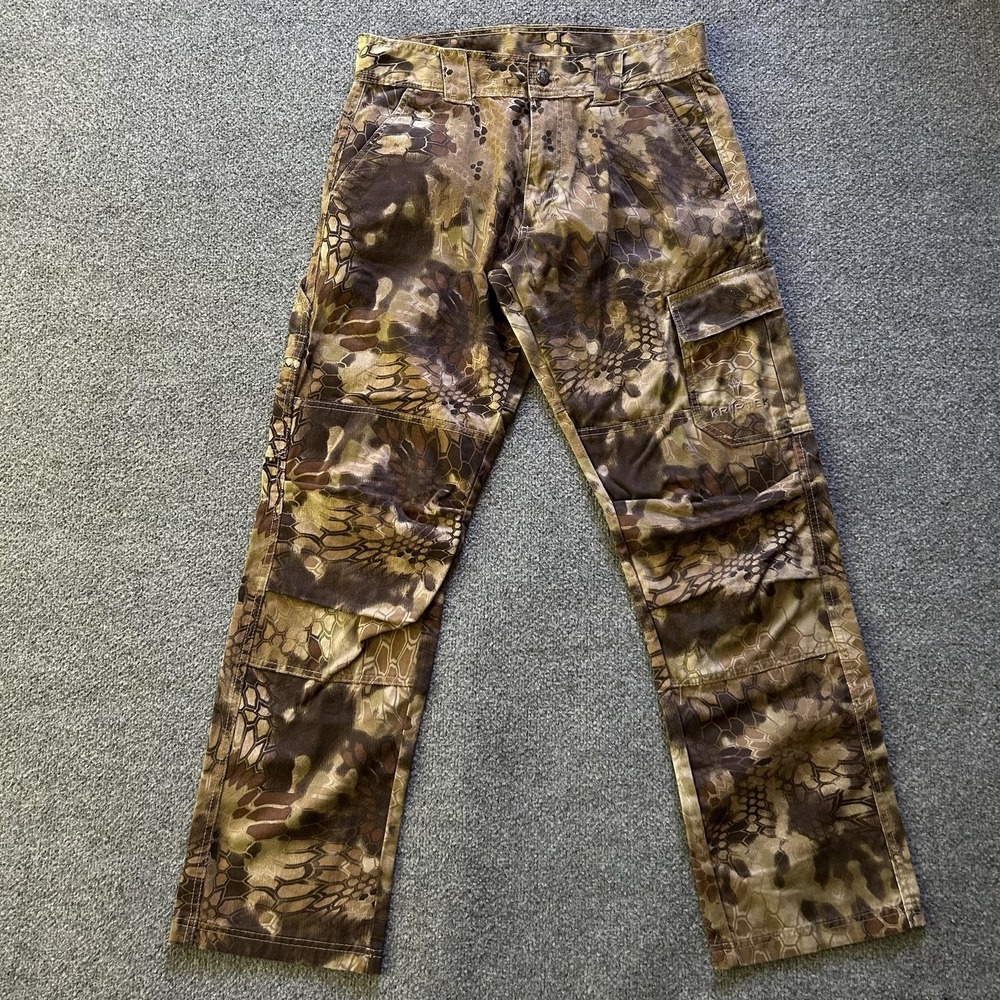 Kryptek Pants Mens 32x31 Brown Camo Cargo Tactical Hunting Outdoor Field P15